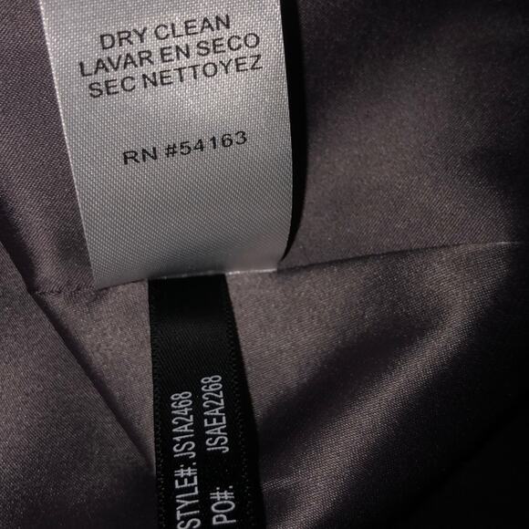 Jessica Simpson Old Money Scandi Preppy Academia Gray Tunic Sequin Belt Dress 8 - Picture 4 of 15